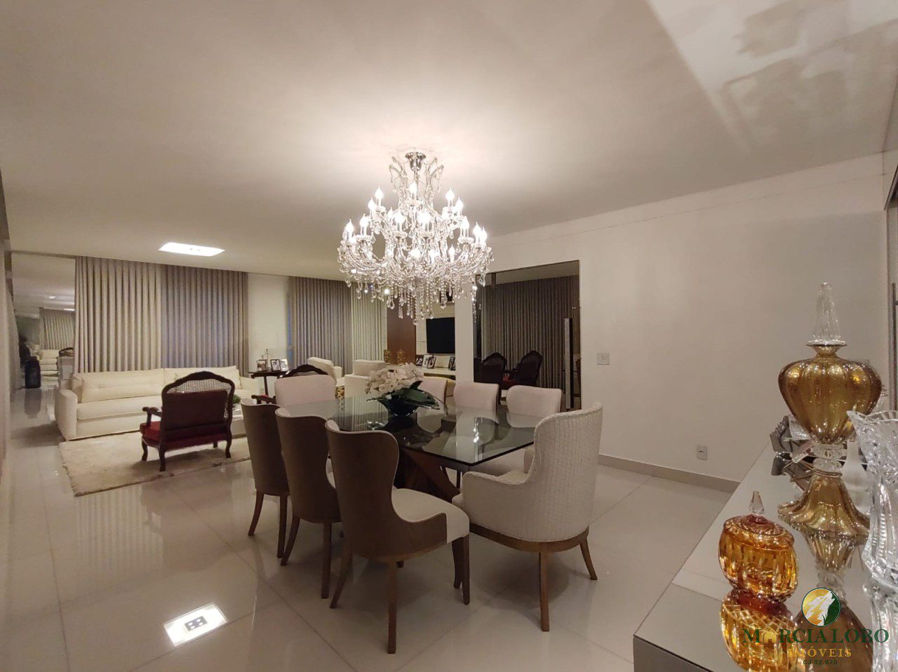 Living sala de jantar